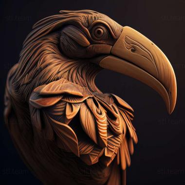 3D model Ramphastos brevis (STL)